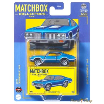   Matchbox Collectors - 1970 Oldsmobile 442 - Gyűjtői kisautó 