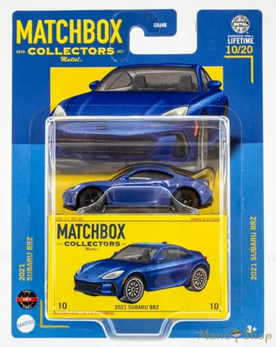 Matchbox Collectors - 2021 Subaru BRZ - Gyűjtői kisautó 