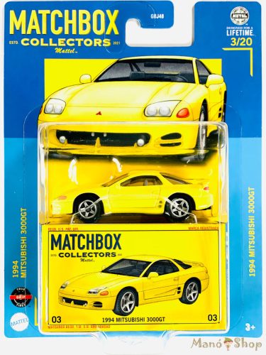 Matchbox Collectors - 1994 Mitshubishi 3000GT - Gyűjtői kisautó 