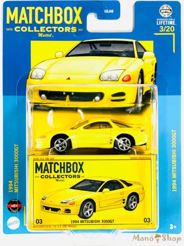 Matchbox Collectors - 1994 Mitshubishi 3000GT - Gyűjtői kisautó 