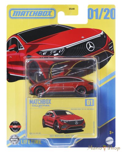 Matchbox Collectors: 2022 Mercedes-Benz EQS: Gyűjtői kisautó