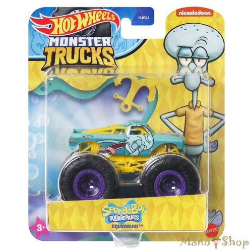 Hot Wheels Monster Trucks - SpongeBob - Tunyacsáp