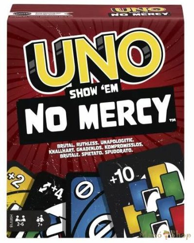 UNO - No Mercy / Nincs kegyelem kártyajáték