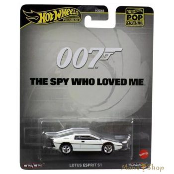   Hot Wheels Premium - Pop Culture - 007 The Spy Who Loved Me - Lotus Espirit S1
