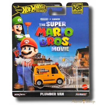   Hot Wheels Premium - Pop Culture - The Super Mario Bros - Plumber Van