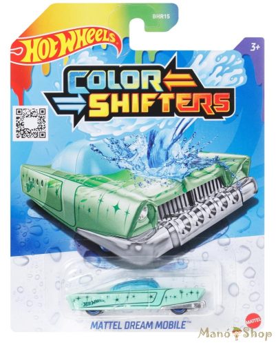 Hot Wheels színváltós kisautó - Mattel Dream Mobile