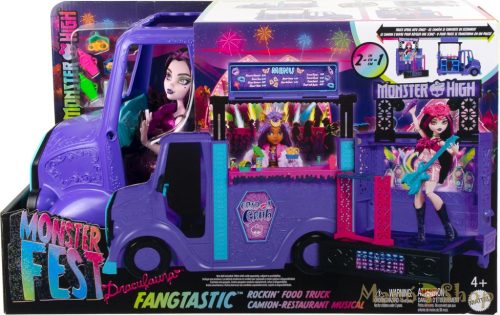 Monster High - Fantasztikus Rockin' Food Truck