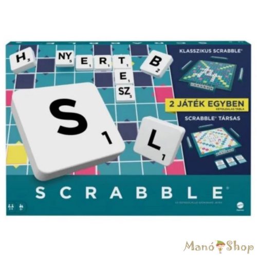 Scrabble 2 az 1-ben Original és társasjáték