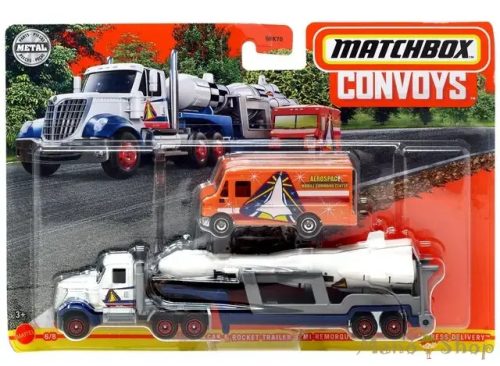 Matchbox Convoys - Lonestar Cab & Rocket Trailer /// Express Delivery
