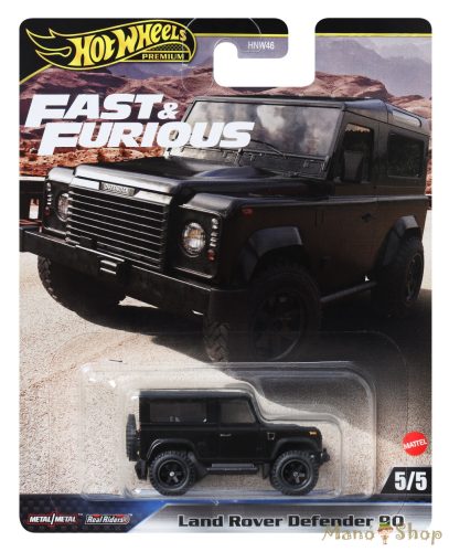 Hot Wheels Premium - Fast and Furious - Land Rover Defender 90