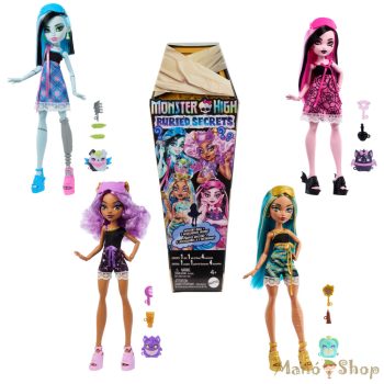   Monster High - Buried Secrets Misztikus meglepetés baba pizsamában