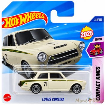 Hot Wheels : Compact Kings : Lotus Cortina fém kisautó