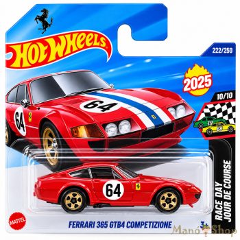   Hot Wheels : Race Day : Ferrari 365 GTB4 Competizione fém kisautó