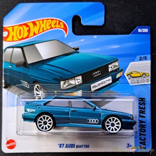 Hot Wheels - Factory Fresh - '87 Audi Quattro