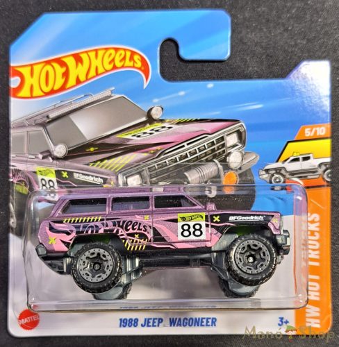 Hot Wheels - HW Hot Trucks - 1988 Jep Wagoneer 