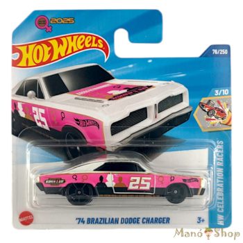   Hot Wheels - HW Celebration Racers - '74 Brazilian Dodge Charger
