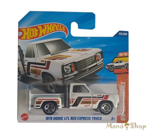 Hot Wheels - HW Hot Trucks - 1978 Dodge LI'L Red Express Truck