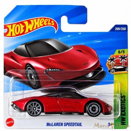 Hot Wheels : HW Exotics : McLaren Speedtail fém kisautó