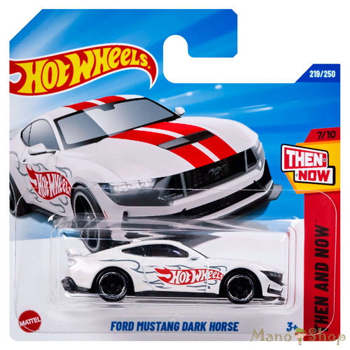 Hot Wheels - Then and Now - Ford Mustang Dark Horse