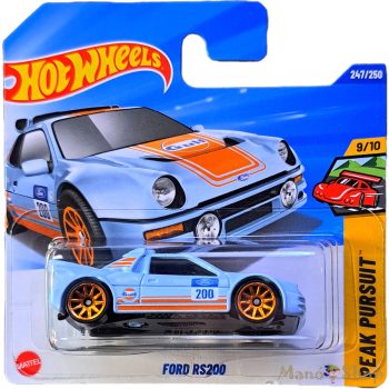 Hot Wheels - Peak Pursuit - Ford RS200 "GULF"