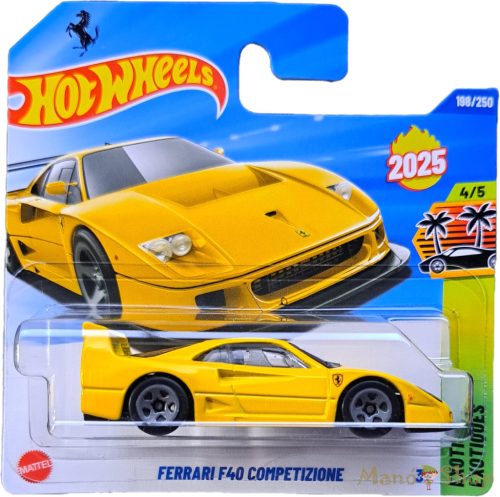 Hot Wheels - Exotics - Ferrari F40 Competizione