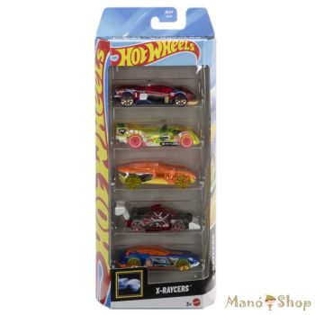 Hot Wheels - X-Raycers - 5 db-os autó készlet