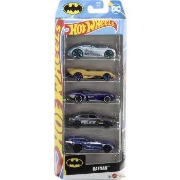 Hot Wheels - Batman - 5 db-os autó készlet