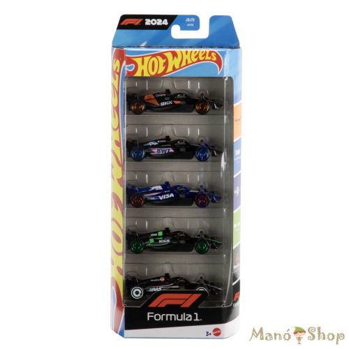 Hot Wheels - Formula 1 - 5 db-os kisautó készlet