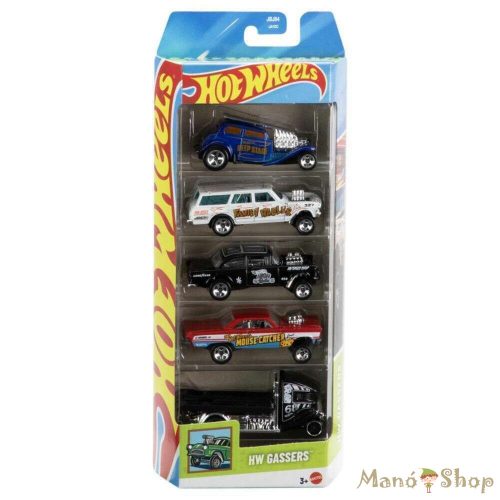 Hot Wheels - HW Gasser - 5 db-os autó készlet