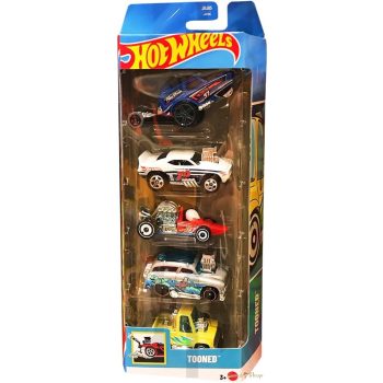 Hot Wheels - Tooned - 5 db-os autó készlet