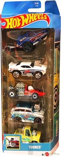 Hot Wheels - Tooned - 5 db-os autó készlet