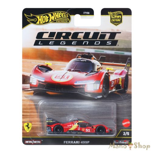 Hot Wheels Premium - Circuit Legends - Ferrari 499P