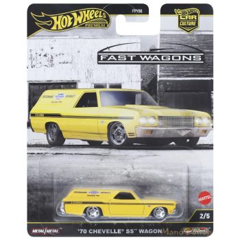   Hot Wheels Premium - Fast Wagons - '70 Chevelle SS Wagon
