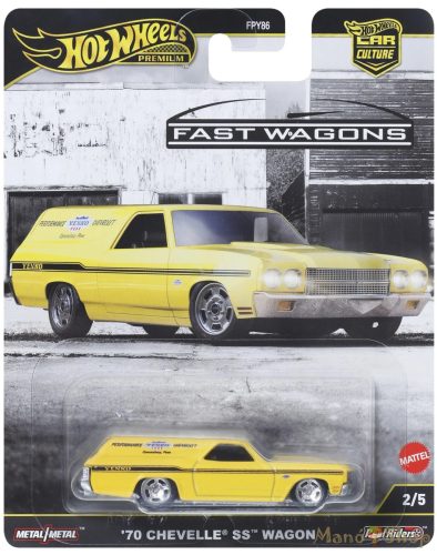 Hot Wheels Premium - Fast Wagons - '70 Chevelle SS Wagon