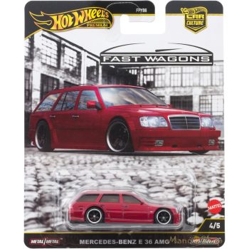 Hot Wheels Premium - Fast Wagons - Mercedes-Benz E 36 AMG