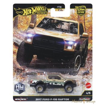   Hot Wheels Premium - Car Culture - Off Road - 2017 Ford F-150 Raptor