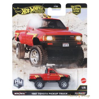   Hot Wheels Premium - Car Culture - Off Road - 1987 Toyota Pickup Truck