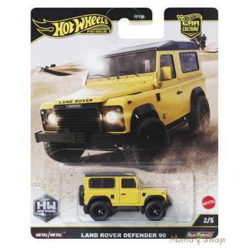   Hot Wheels Premium - Car Culture - Off Road - Land Rover Defender 90