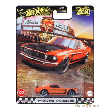   Hot Wheels Premium - Boulevard - '69 Ford Mustang Boss 302 (123)
