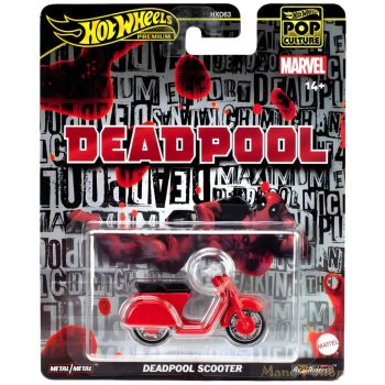 Hot Wheels Premium - Pop Culture - Deadpool Scooter