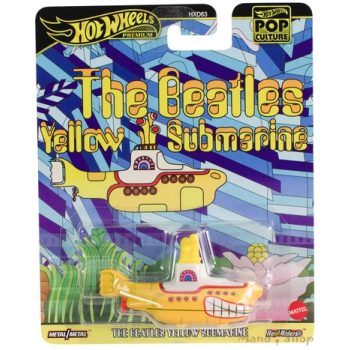   Hot Wheels Premium - Pop Culture - The Beatles Yellow Submarine