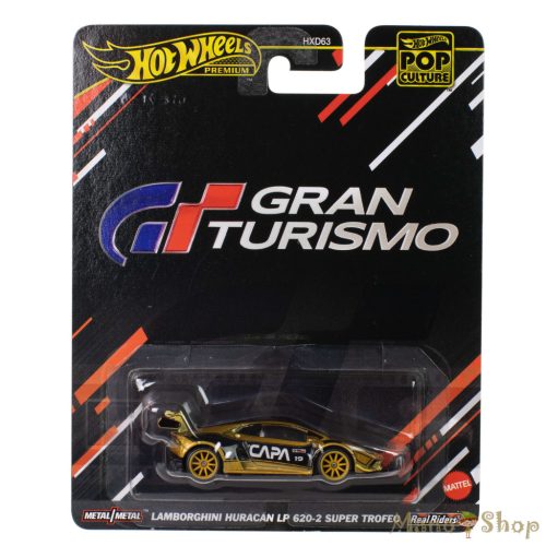 Hot Wheels Premium - Pop Culture - Gran Turismo - Lamborghini Huracán LP 620-2 Super Trofeo
