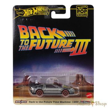   Hot Wheels Premium - Pop Culture - Back to the Future - Back to the Future Time Machine - 1955