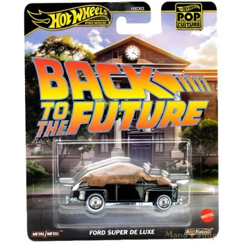   Hot Wheels Premium - Pop Culture - Back to the Future - Ford Super de Luxe