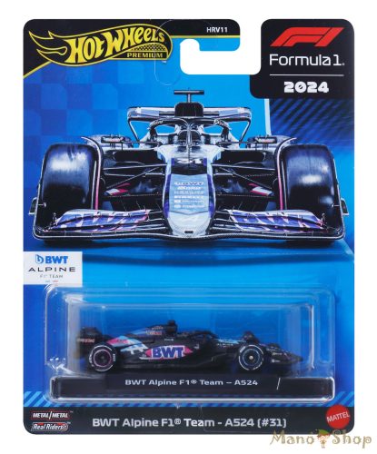 Hot Wheels Premium - Formula 1 - BWT Alpine F1 Team - A524 (#31)