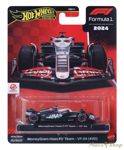 Hot Wheels Premium - Formula 1 - MoneyGram Haas F1 Team - VF-24 (#20)