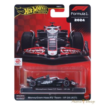   Hot Wheels Premium - Formula 1 - MoneyGram Haas F1 Team - VF-24 (#27)