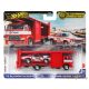 Hot Wheels Premium Team Transport: '73 Plymouth Duster / Second Story Lorry szállító autó