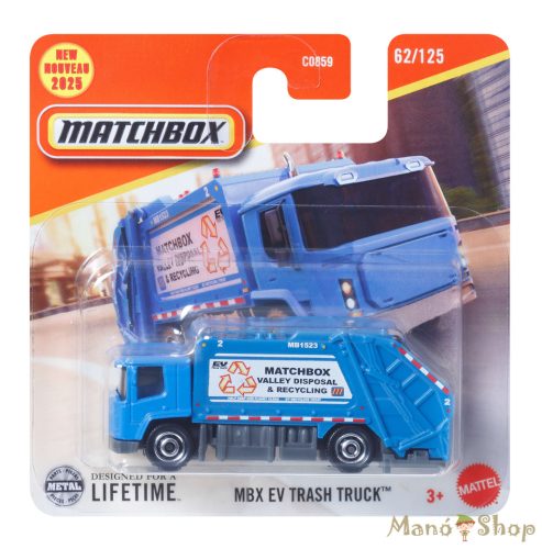 Matchbox - MBX EV Trash Truck