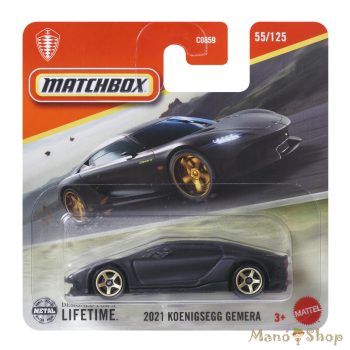 Matchbox: 2023 Koenigsegg Gemera (sérült csomagolás)